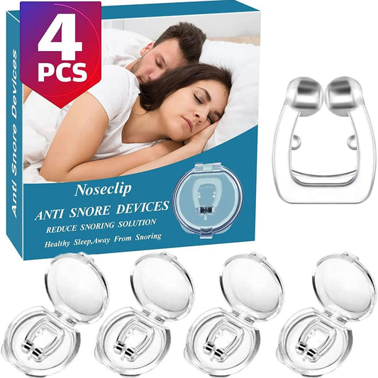 Stop Snoring Nose ,  Clip Silicone  Sleep Tray Sleeping Aid  Guard Night Device